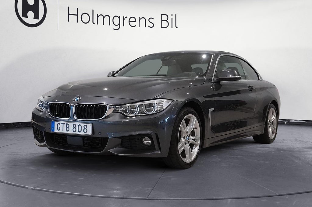 BMW 435d xDrive Convertible M-Sport Navi 360° hk Drag | Ränta 1,99%