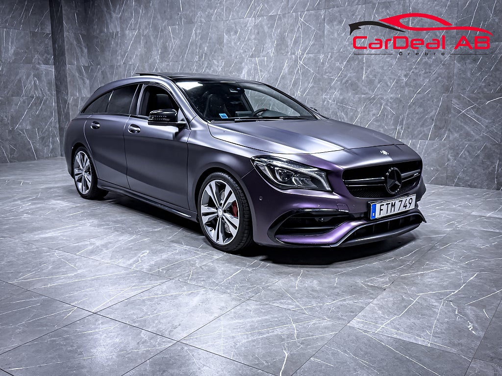 Mercedes-Benz AMG GT Black Series CLA 45 381hk 4MATIC SB Pano Stjärnhimmel H/K