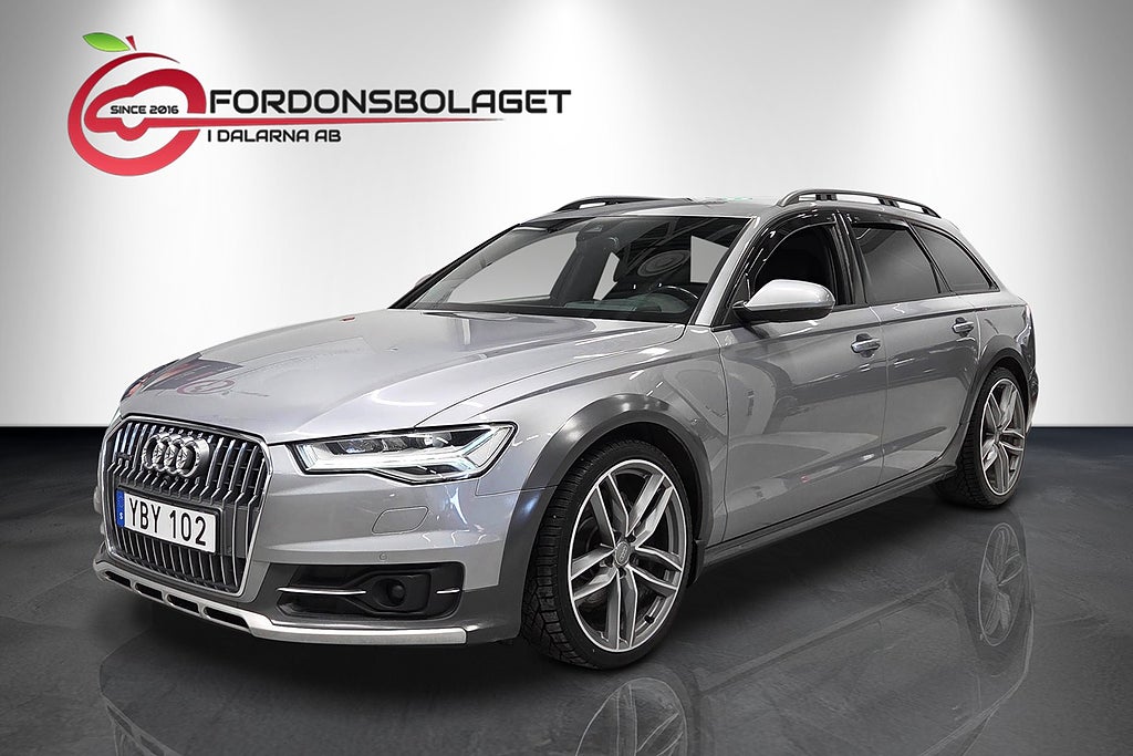 Audi A6 Allroad Quattro 3.0 TDI V6 LED Drag Värmare HuD 360° 4-Zons
