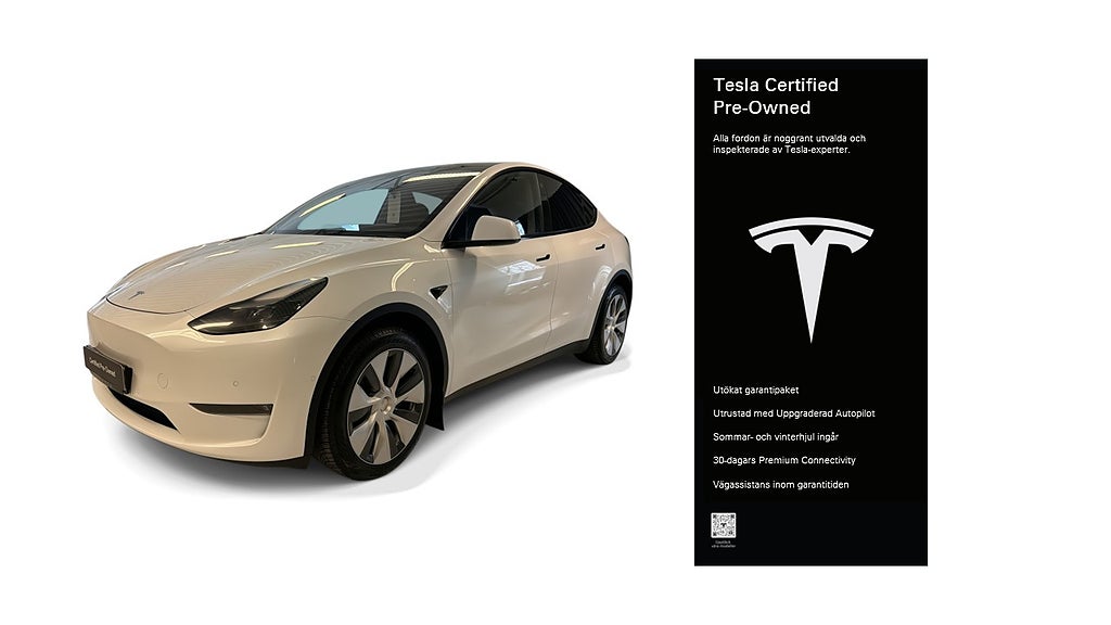 Tesla Model Y Long Range AWD Certified Pre-Owned 3,84% ränta