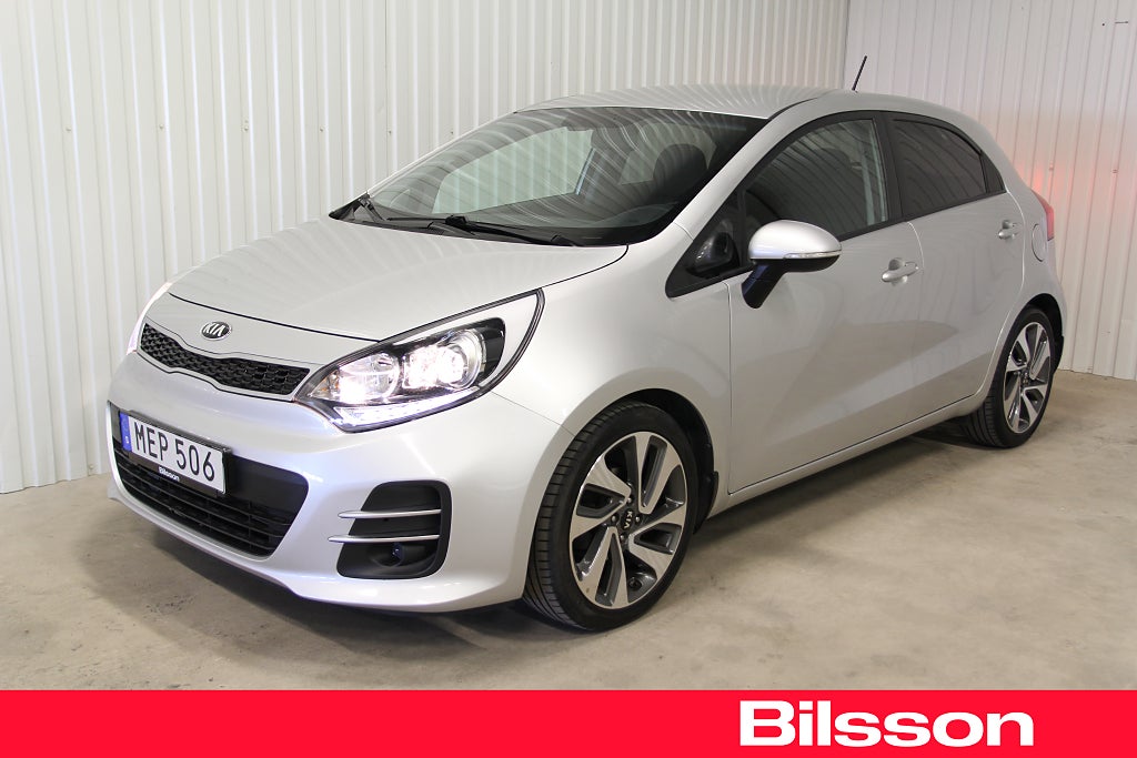 Kia Rio 5-dörrar 1.2 mycket fint skick besiktigad servad 