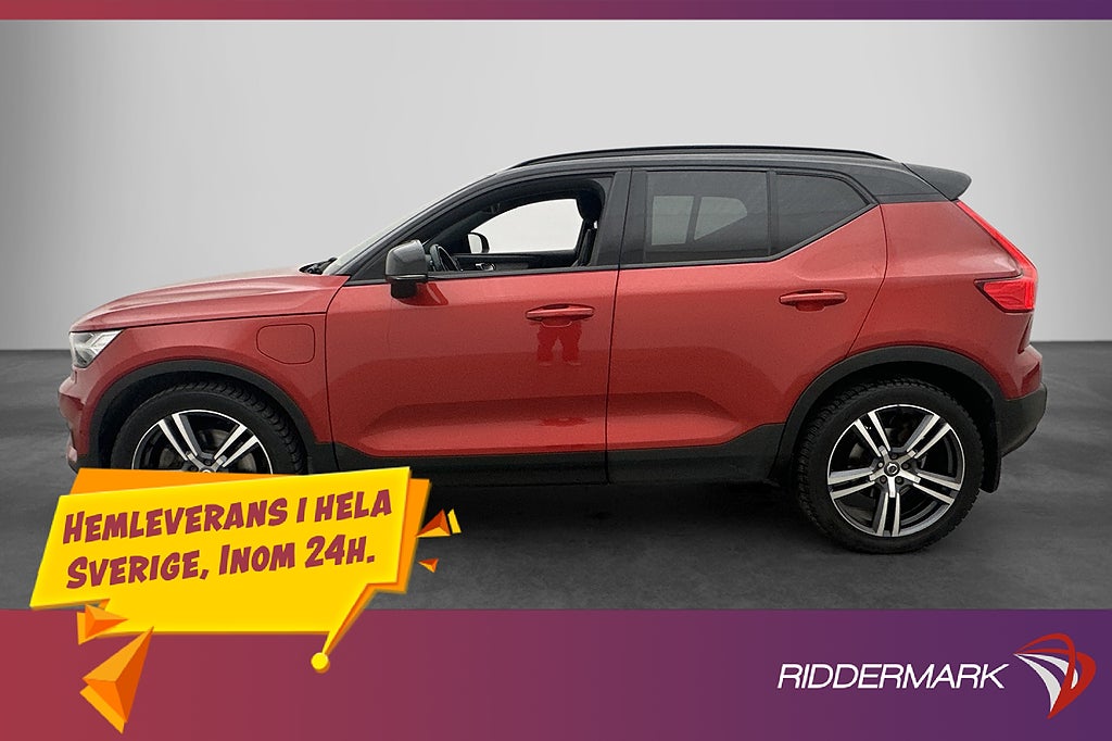 Volvo XC40 Recharge T5 262hk R-Design H/K Pano Drag 360° VOC