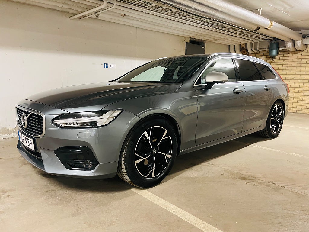 Volvo V90  D4  R-design AWD Polestar 200HK HUD Panorama VOC Drag