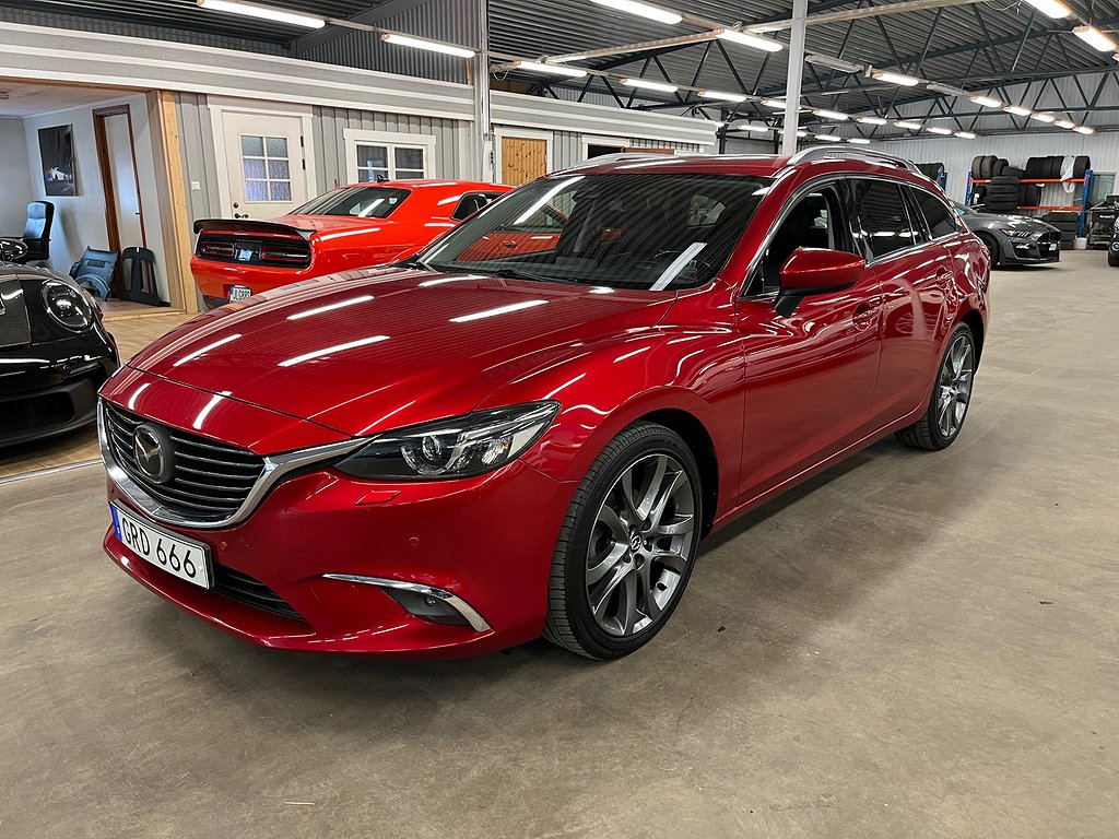 Mazda 6 Wagon 2,5 192HK Aut Optimum