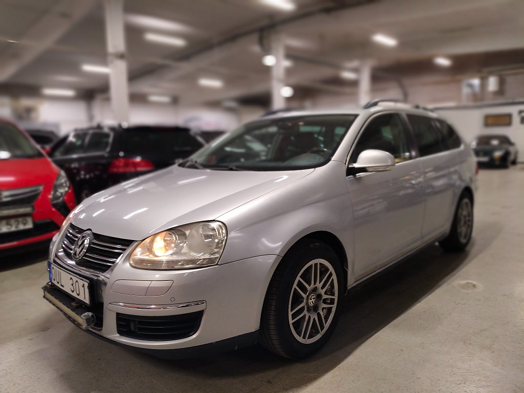 Volkswagen Golf Variant 1.6 Multifuel Euro 4& Nyservad& Dragkrok