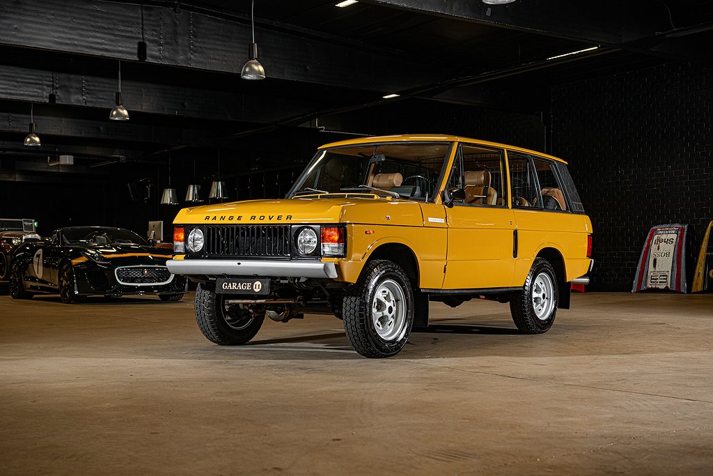 Land Rover Range Rover Suffix D V8 / Sv-såld / Nyrenoverad