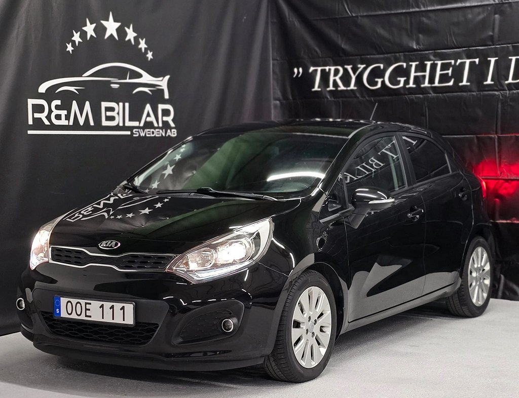 Kia Rio 84HK, Bluetooth, Få-ägare, Snål, Ny Serv!!!