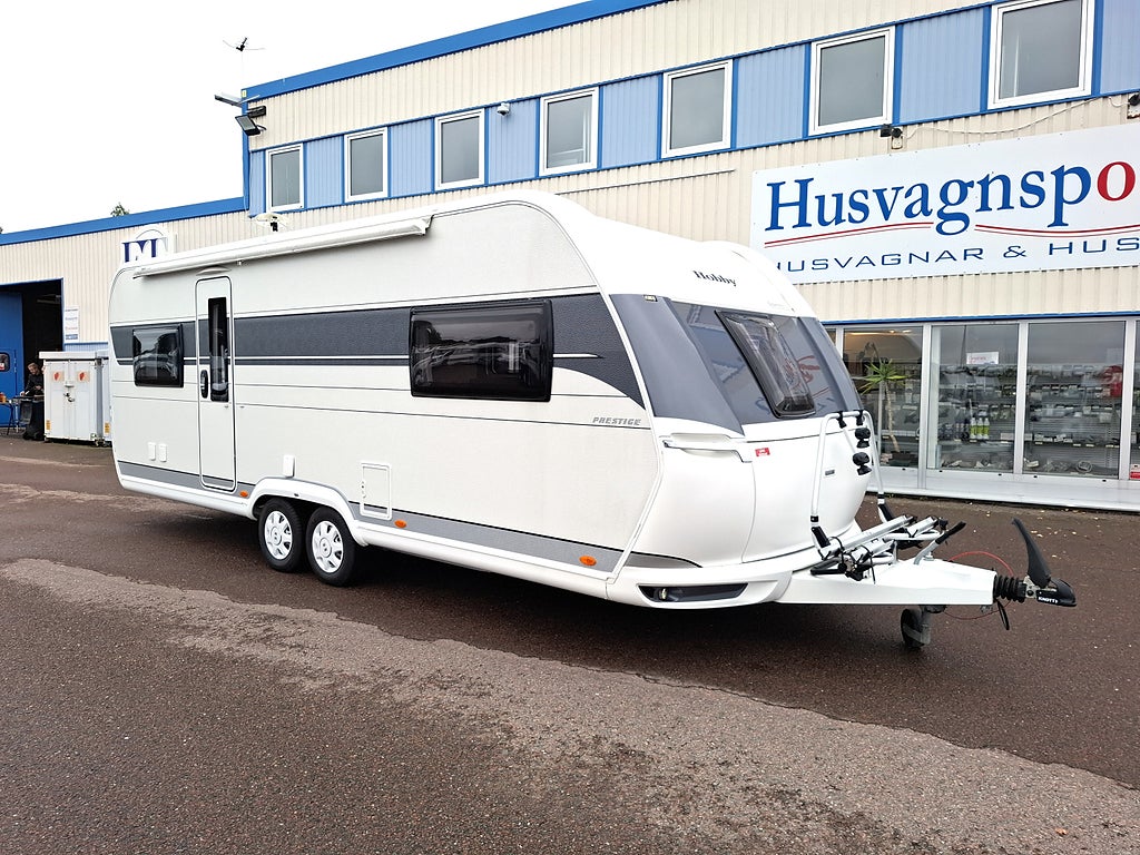 Hobby 620 CL PRESTIGE, Alde, Långbäddar, Solpanel, Markis med sidor, U