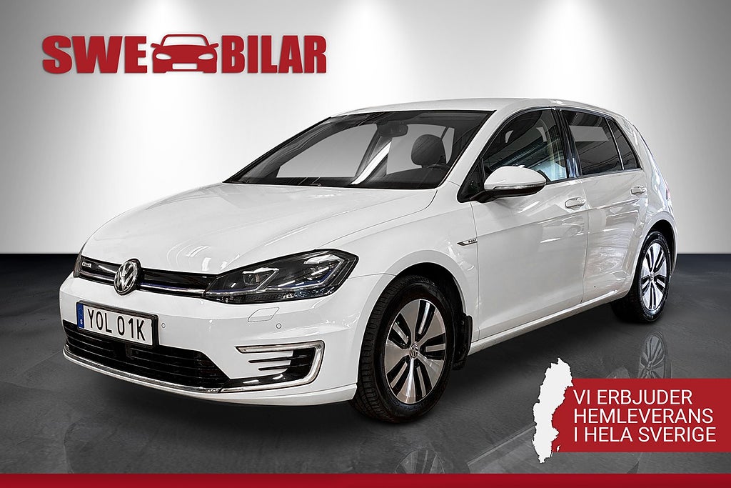 Volkswagen E-Golf  e-Golf NAVI B-Kam 35,8kWh |185KM Räckvidd|1 ÄGARE|