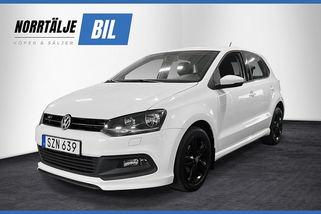 Volkswagen Polo 1.2 TSI 90 HK R-LINE PDC FARTHÅLLARE NYSERVAD