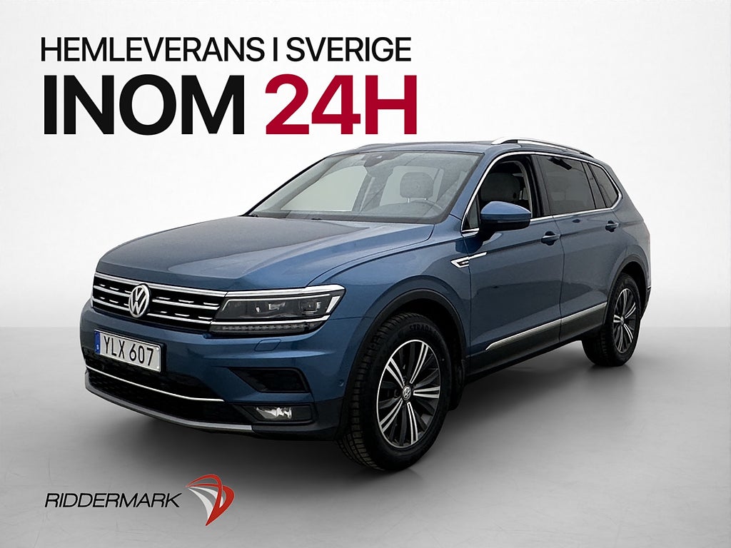 Volkswagen Tiguan Allspace GT 190hk 7-sits Pano Drag