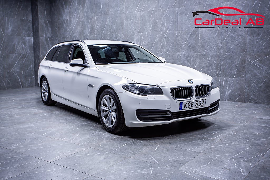 BMW 520d Touring Drag Rattvärme Elbaklucka P-Sensorer Keyless Start