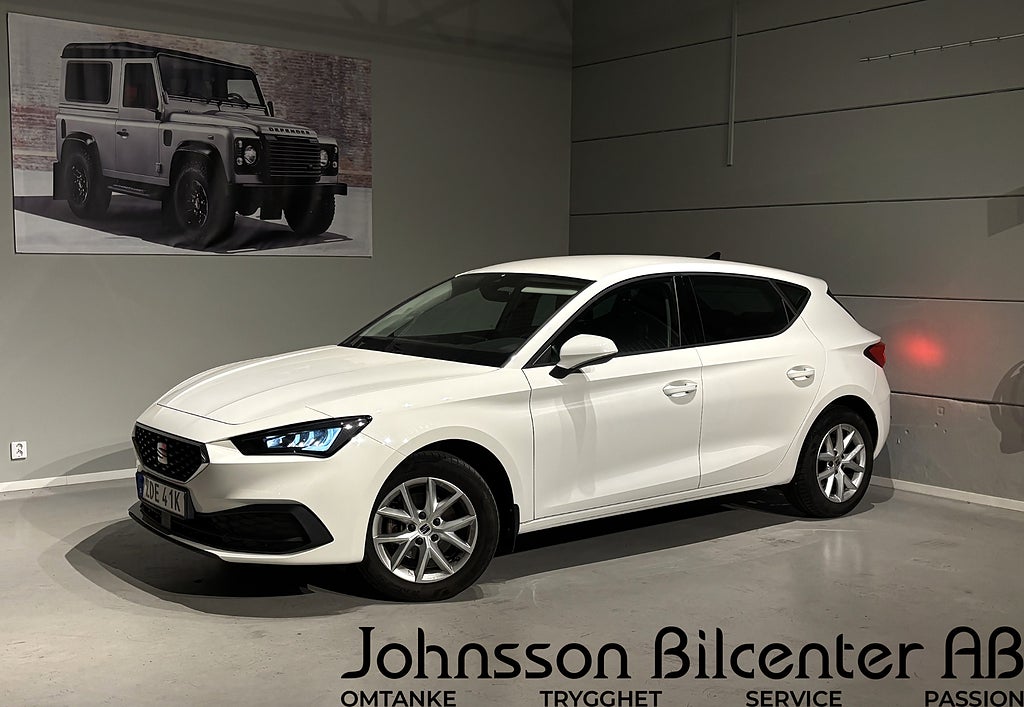 Seat Leon 1.0 TSI Style Cockpit Gps Rattvärme Lågmil 110hk