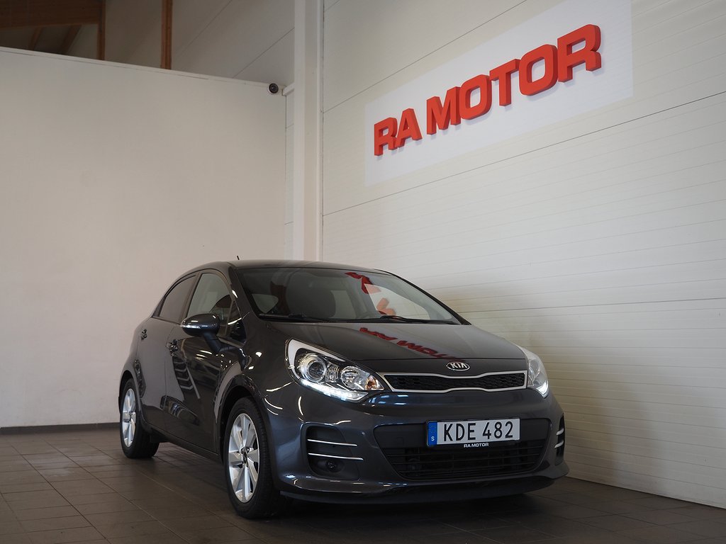 Kia Rio 1.4 CVVT 109hk GLS Automat Komfort Rattvärme 2016