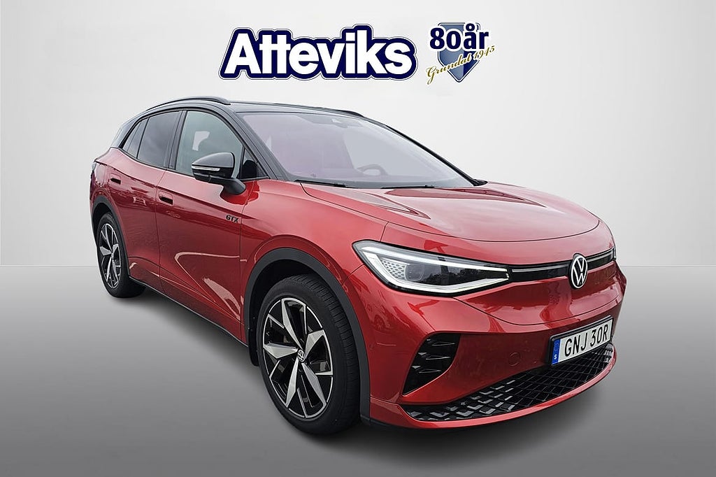 Volkswagen ID.4 GTX 4x4 340hk Drag V-hjul *se utr* H/K ljud 360