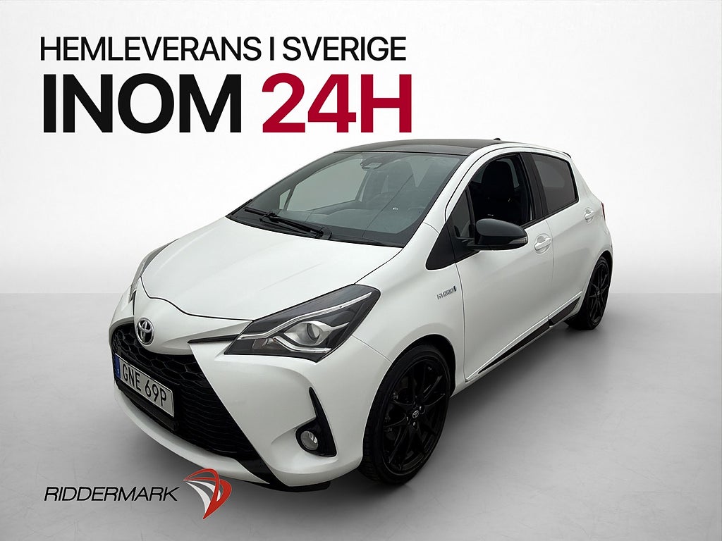 Toyota Yaris Hybrid 101hk GR Sport Kamera Halvskinn