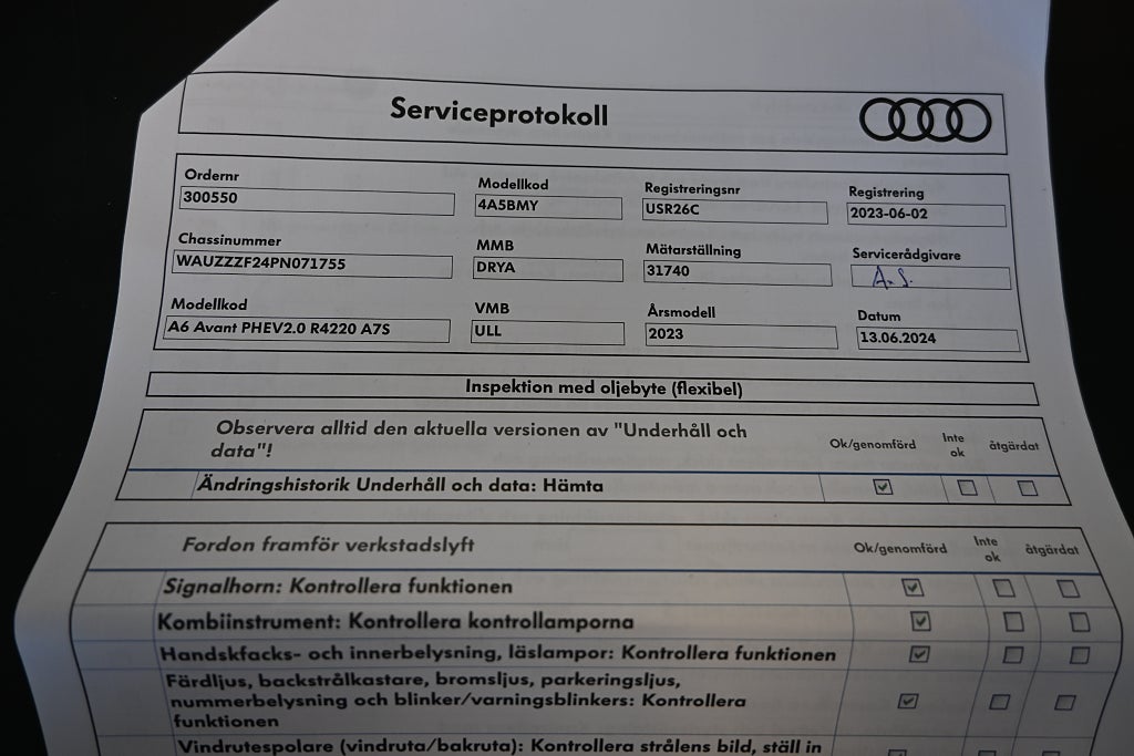 Audi A6 2023 - miniatyr 29