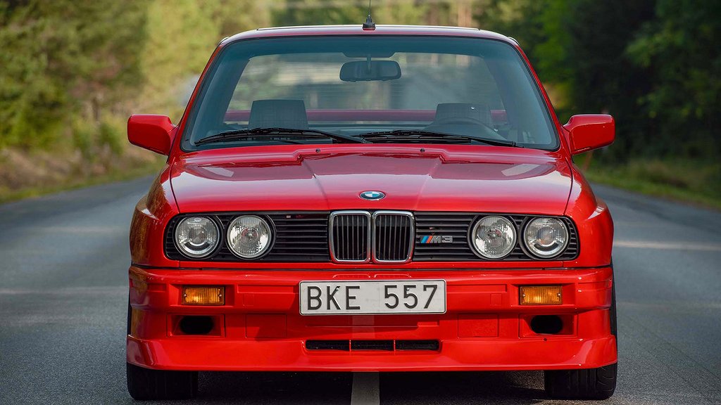 BMW M3 har allt som allt rullat 13 855,6 mil. Foto: Collecting Cars 