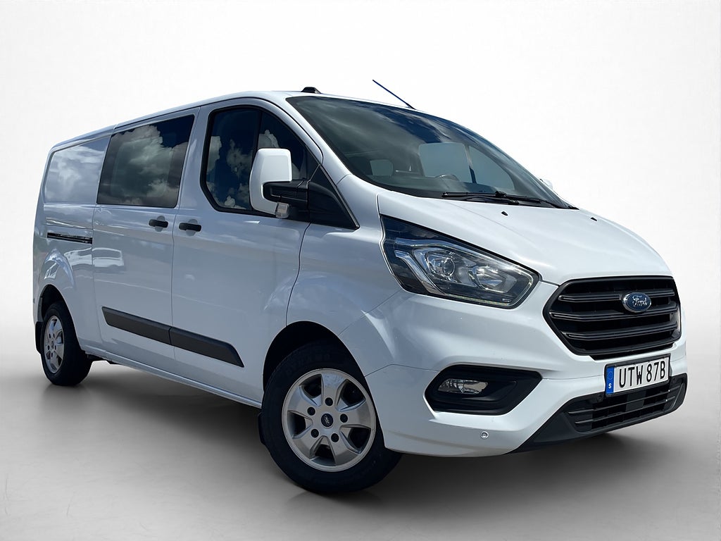 Ford transit-custom CrewVan L2 6-Sits Värmare Drag Kamera