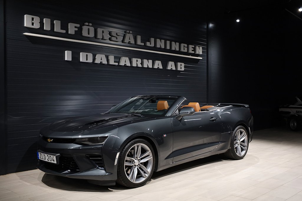 Chevrolet Camaro SS Cabriolet 6.2L V8 AT8 453hk Svensksåld