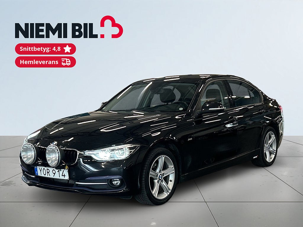 BMW 320D xDrive Steptronic Sport line S&V-hjul/Drag/Mvärm/Navi