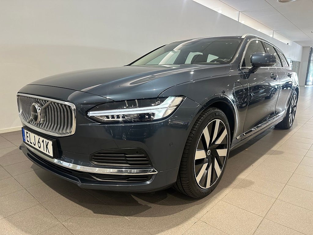 Volvo V90 Recharge T6 Plus Bright / Dragkrok / 360 Kamera...