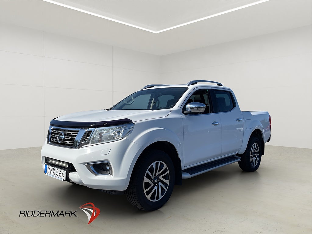 Nissan Navara Tekna 2.3 4WD Värm Lastsläde Drag Skinn Moms