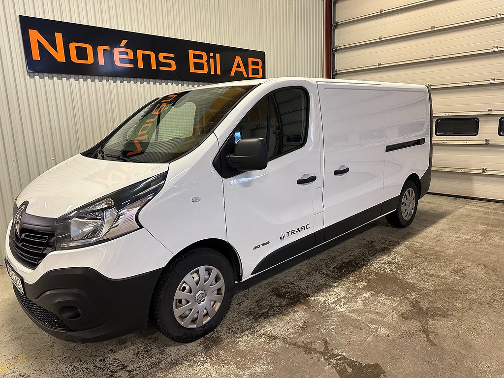 Renault trafic 1.6 dCi Euro 6 L2 LÅNG 2X SKJUTDÖRR LEASBAR