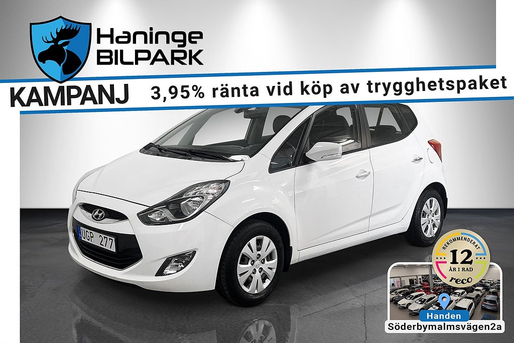 Hyundai ix20 1.6 AUTOMAT/NYBESS/B-KAMERA /LÅGMILARE /SUPERDEAL 3,95%