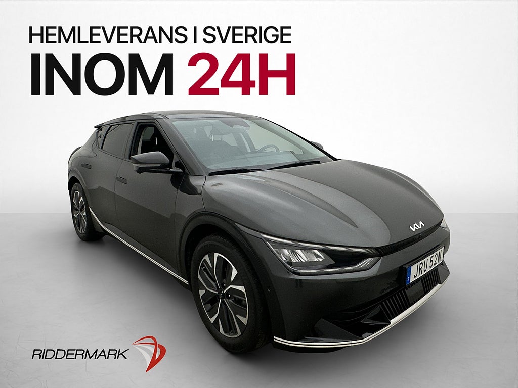 Kia EV6 77.4 kWh AWD Värmare Drag 360° Skinn CarPlay MOMS