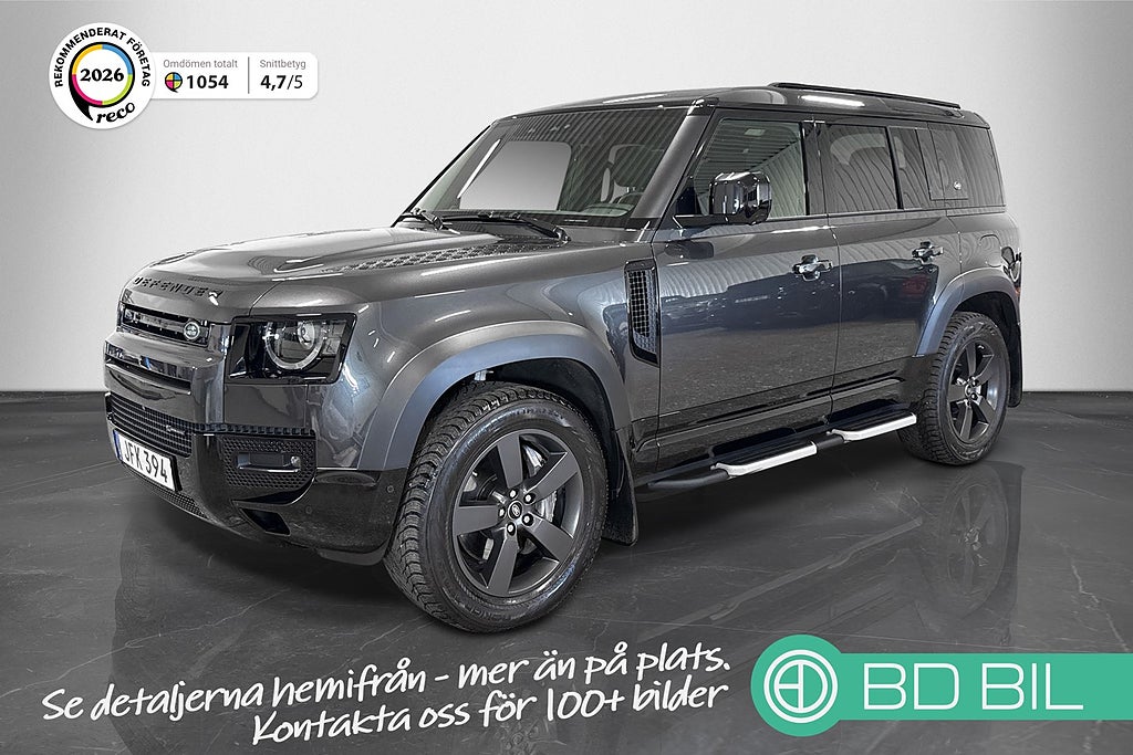 Land Rover Defender P400e X-Dynamic SE PANORAMA VÄRMARE LUFTFJÄDRING