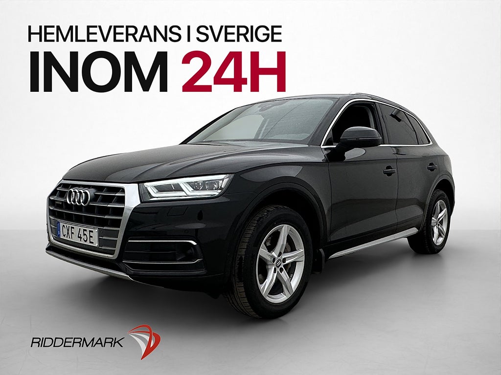 Audi Q5 40 TDI Q Proline Sensorer CarPlay Adapt-Fart MOMS