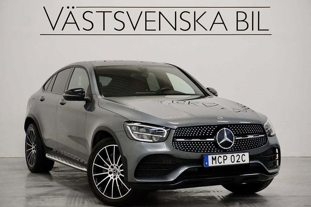 Mercedes-Benz GLC 220 d Coupé 4MATIC AMG Night/1 Ägare/V-...