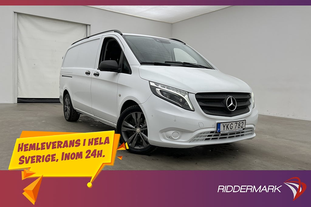Mercedes-Benz Vito L2 119 190hk Värmare PDC Dragkrok Skinn