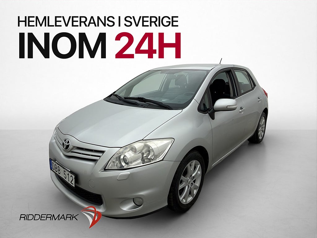 Toyota Auris 1.6 132hk Farthållare 2-Brukare