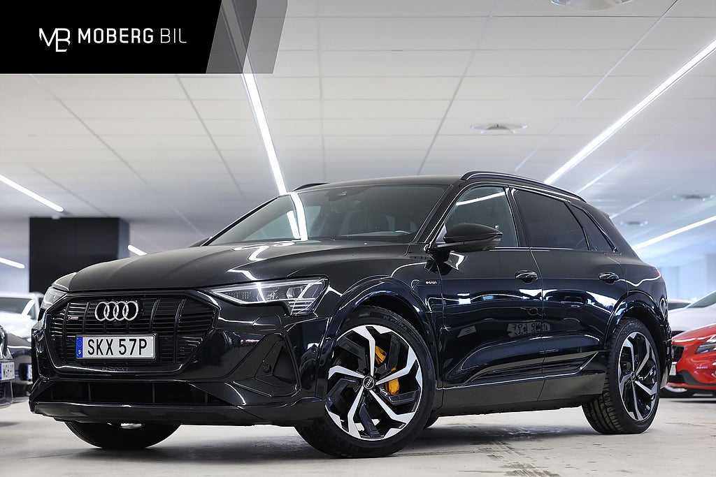 Audi E-Tron 55 Quattro 408hk S Line B&O Läder Pano 360
