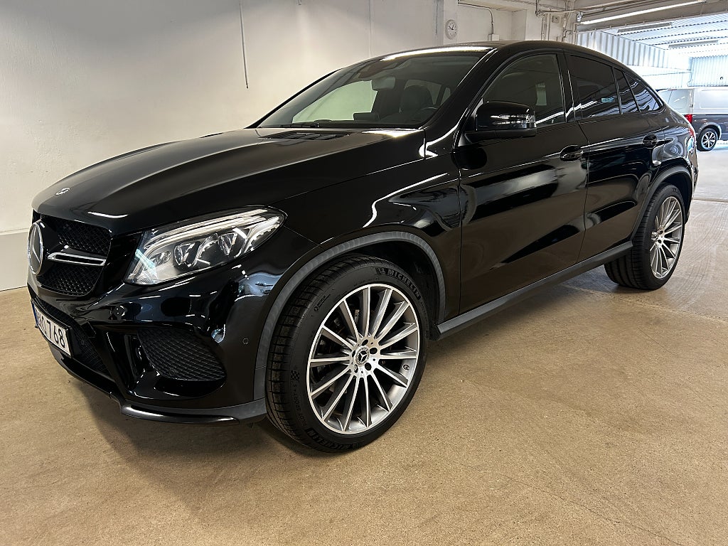 Mercedes-Benz GLE 350 d 4MATIC Coupé 1-Ägare AMG HK DriveAssist Pano 22" 