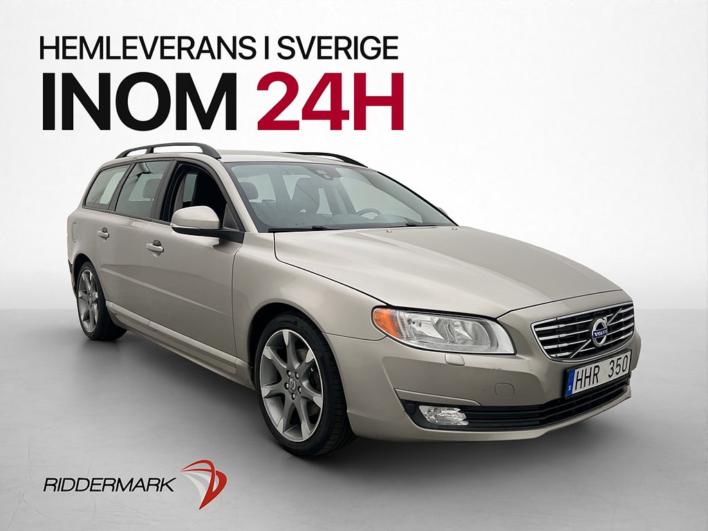 Volvo V70 D2 115hk Kinetic Värmare Halvskinn Dragkrok