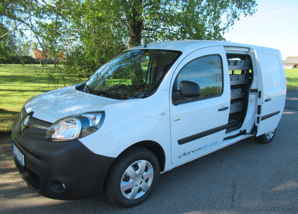 Renault Kangoo Maxi Z.E. Verkstadsinredning  FRIKÖPT BATTERI 