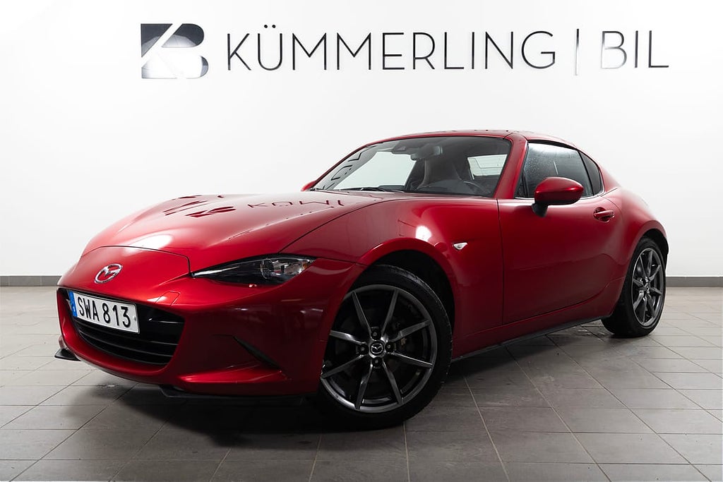 Mazda MX-5 RF 2.0 SKYACTIV-G Manuell 184hk Cab/BOSE/Hardtop/Läder/Navi/Carp