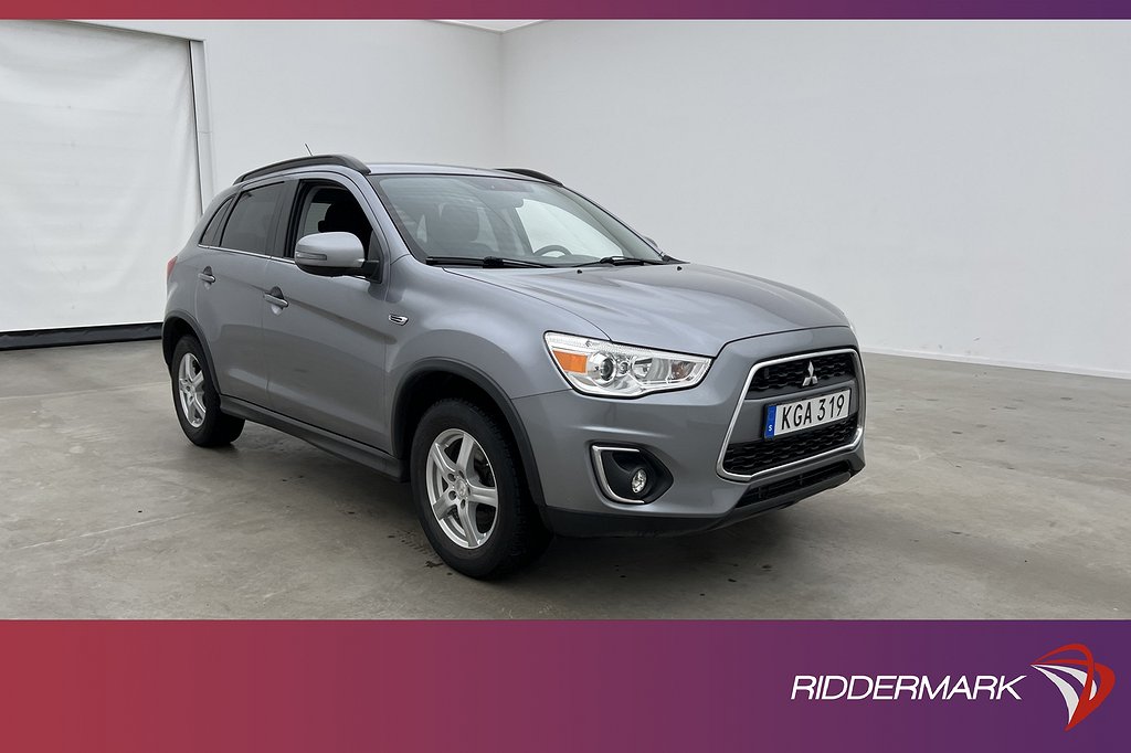 Mitsubishi ASX 2.2 150hk 4WD M-Värmare B-Kamera 0.58l/mil