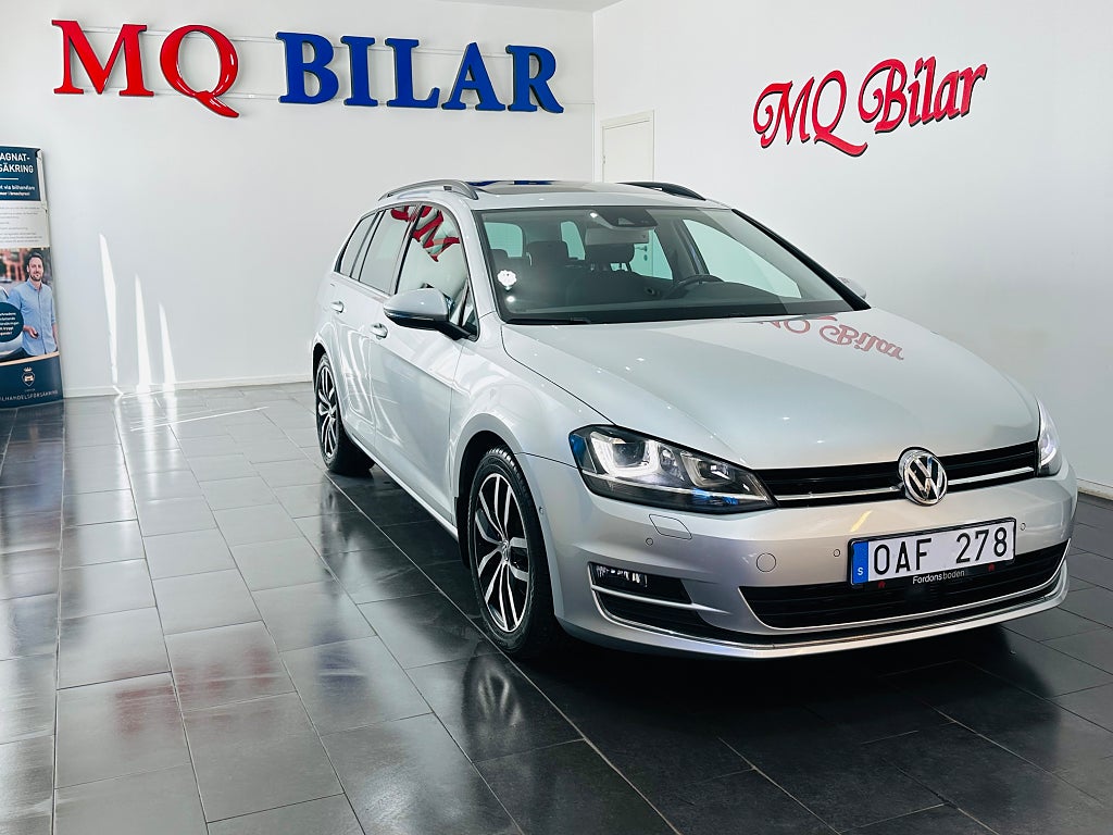 Volkswagen Golf Sportscombi 2.0 TDI GT DSG Panoramatak/Gps/Kamera 150hk
