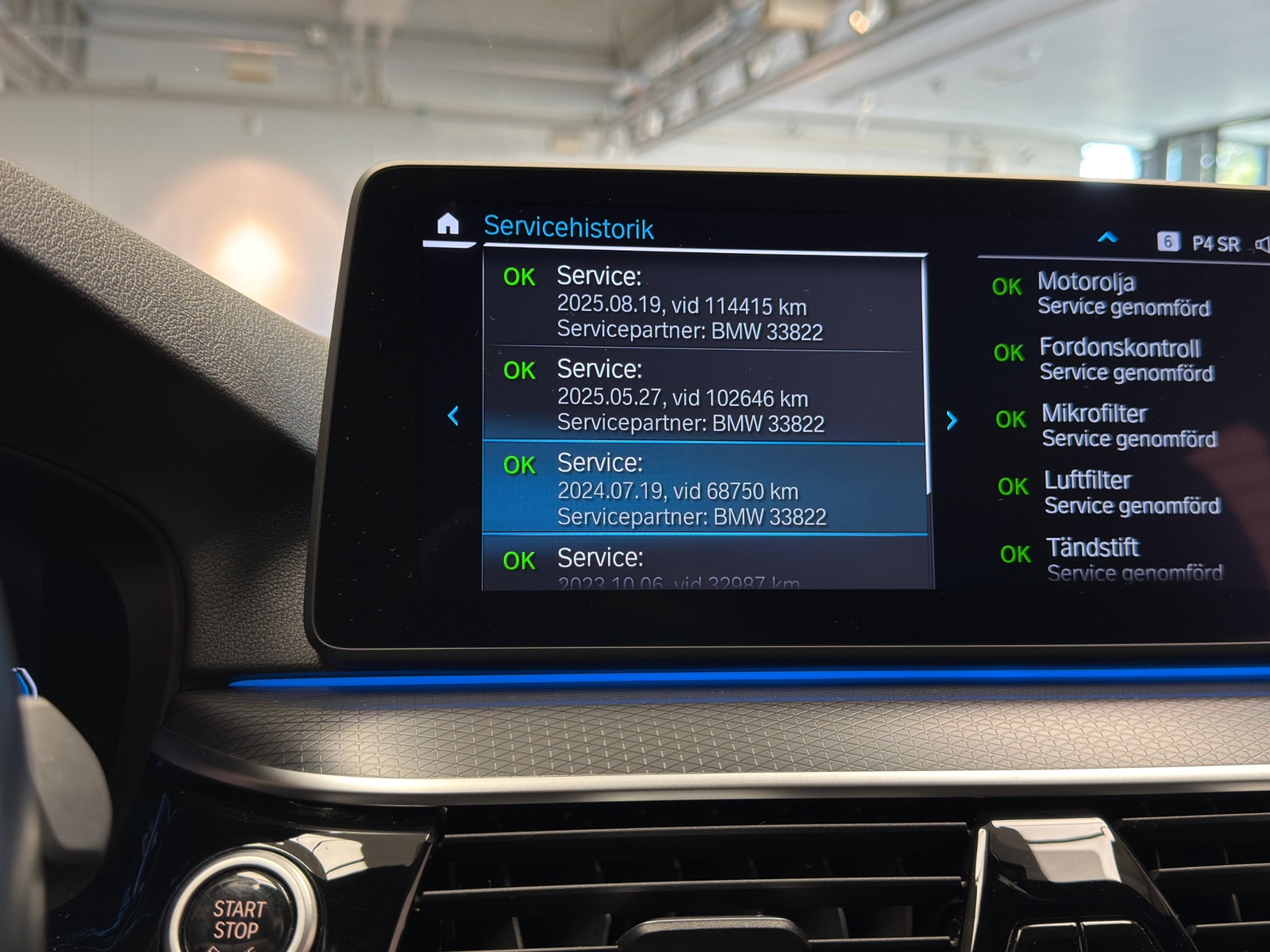 BMW 530e xDrive Touring 292hk M Sport|Drag|Komfortstolar 2023 - miniatyr 28