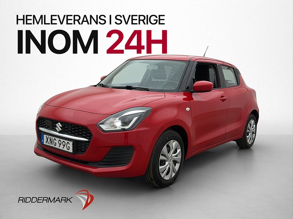 Suzuki Swift Hybrid 83hk Adaptiv farthållare 0,39l/mil