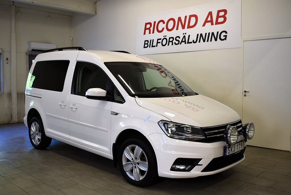 Volkswagen Caddy LIFE 2.0 TDI DSG 5-SITS 4MOTION EU6 DRAG