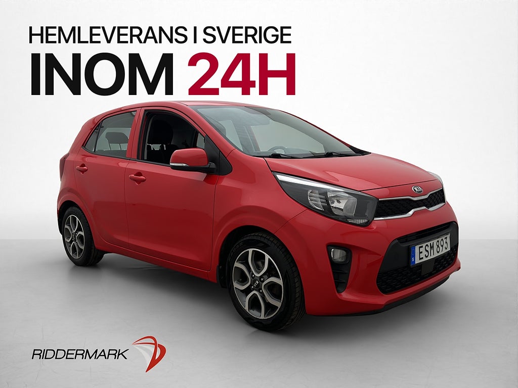 Kia Picanto 1.0 MPI 67hk Advance Kamera CarPlay Rattvärme