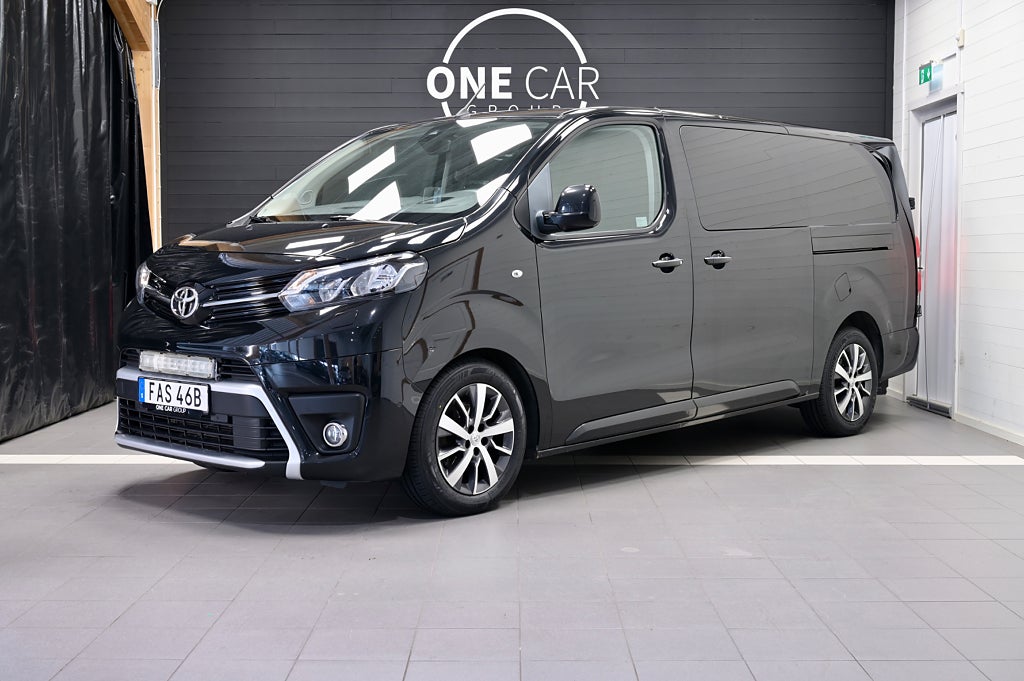 Toyota ProAce 2.0 D-4D MOMS 5-sits Nyservad KamremBytt 177hk