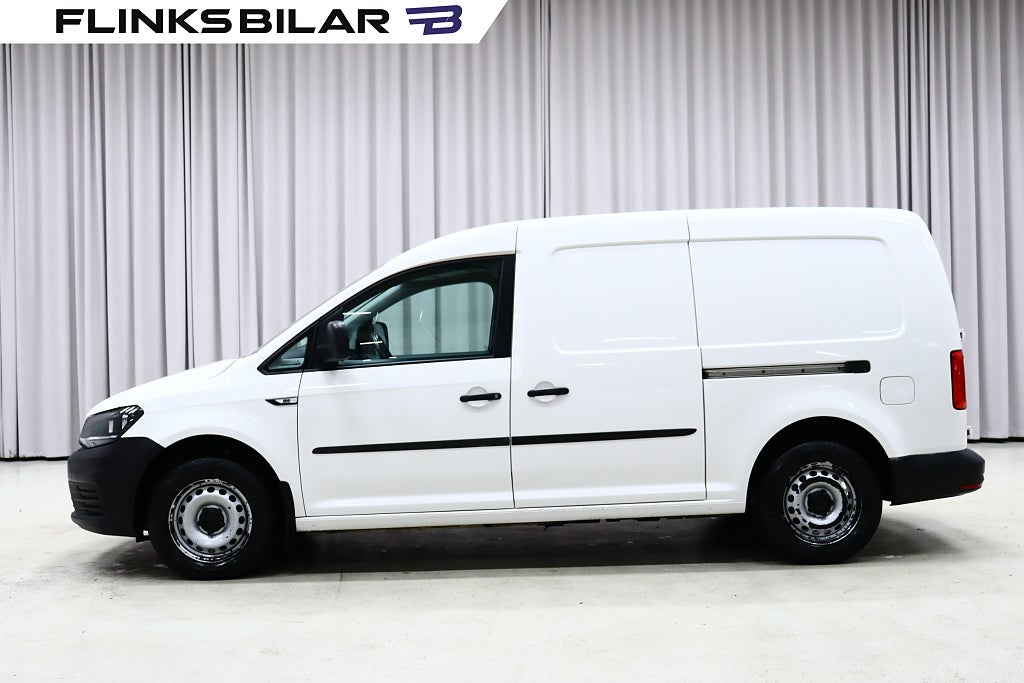 Volkswagen Caddy Maxi DSG 122HK Dubbeldörr|Lågmil|Moms