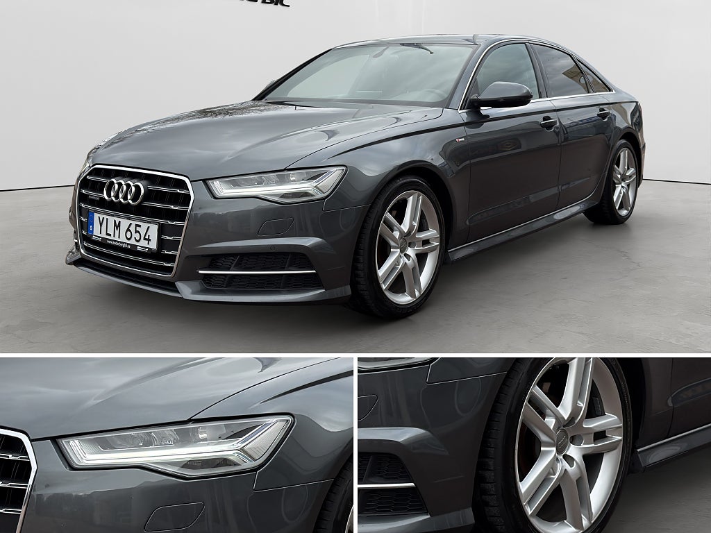 Audi A6 Sedan 2.0 TDI 190hk quattro S-line BOSE Navi Drag dvärm