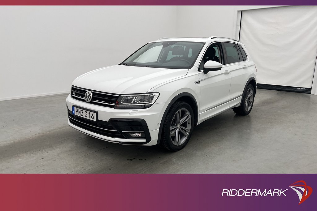 Volkswagen Tiguan 1.4 TSI 4M R-Line Cockpit Pano Värm Drag